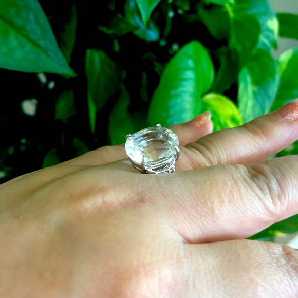 Quartz ring 7.5 - Picture 3 of 4